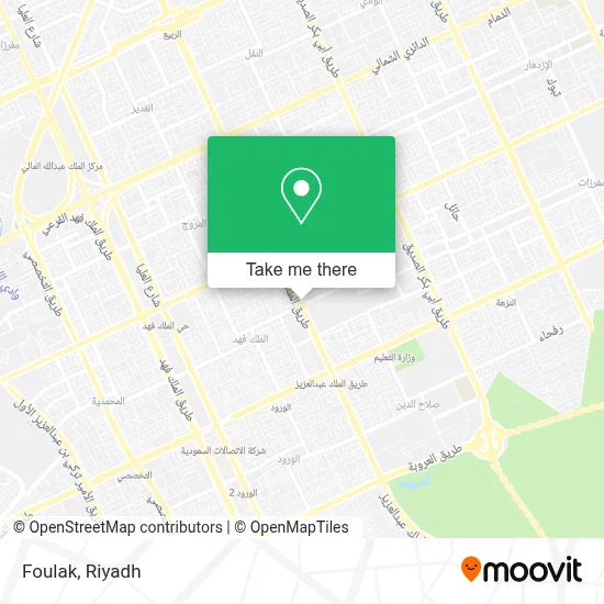Foulak map