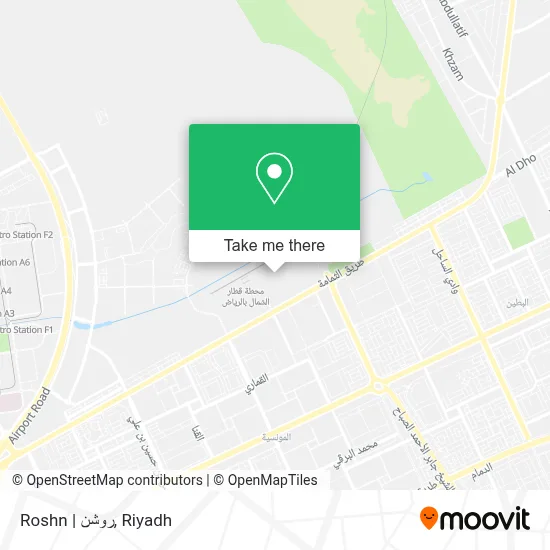 Roshn | روشن map