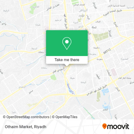 Othaim Market map