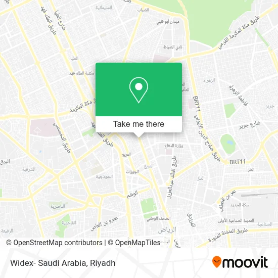 Widex- Saudi Arabia map