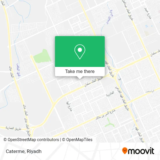 Caterme map