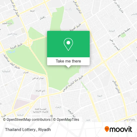 Thailand Lottery. map