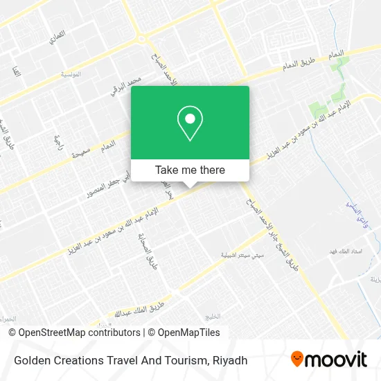 Golden Creations Travel And Tourism map