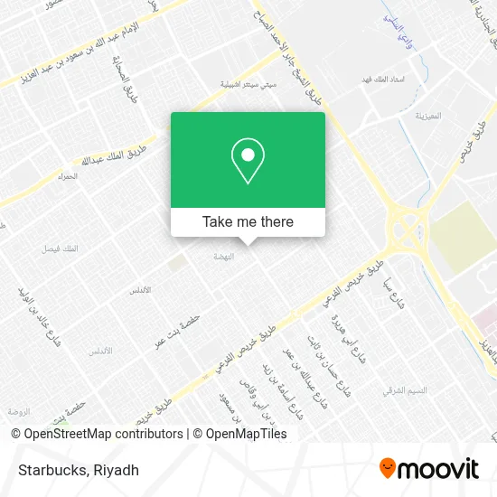Starbucks map