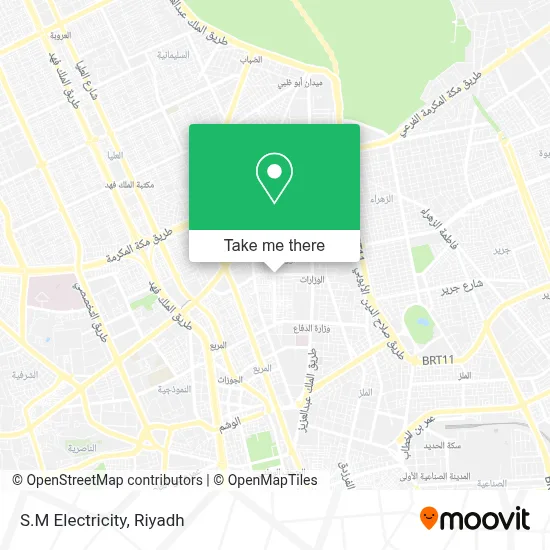 S.M Electricity map