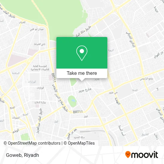Goweb map