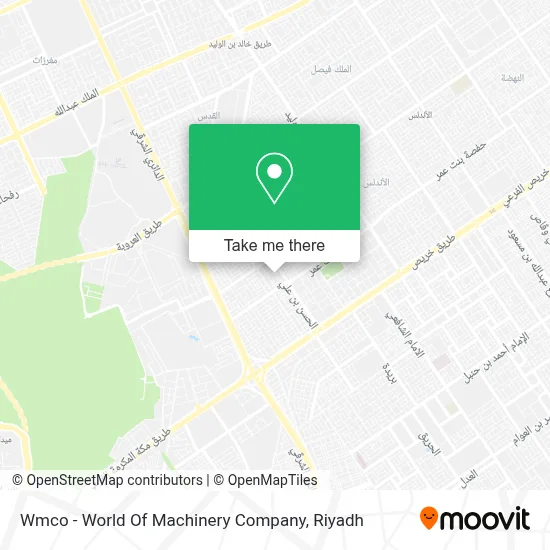 Wmco - World Of Machinery Company map