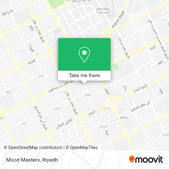 Mood Masters map
