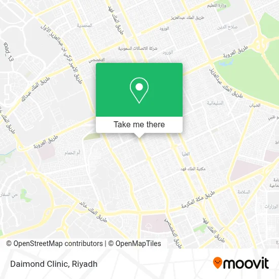 Daimond Clinic map