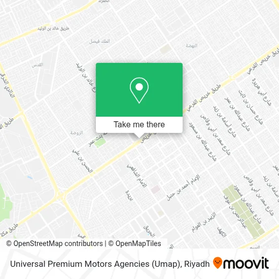 Universal Premium Motors Agencies (Umap) map