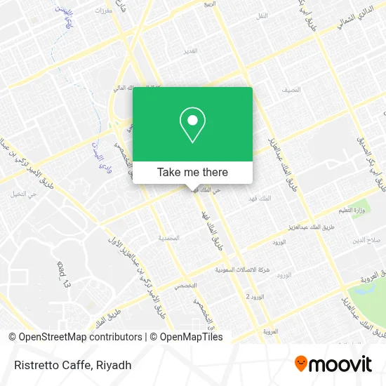 Ristretto Caffe map
