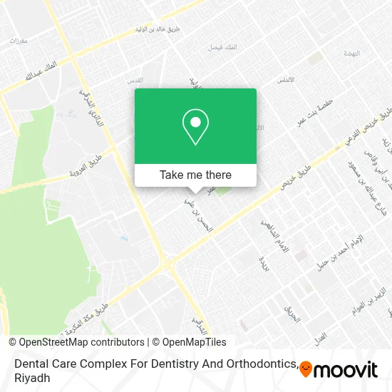 Dental Care Complex For Dentistry And Orthodontics map