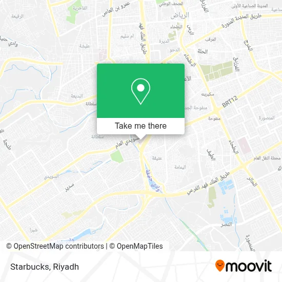 Starbucks map