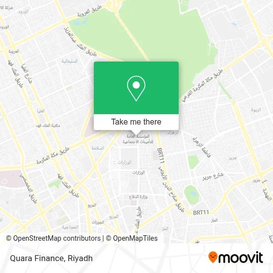 Quara Finance map
