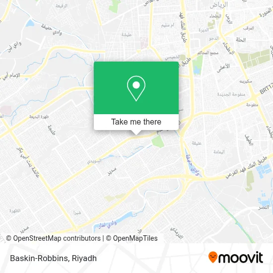 Baskin-Robbins map