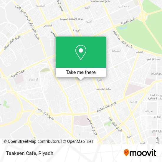 Taakeen Cafe map