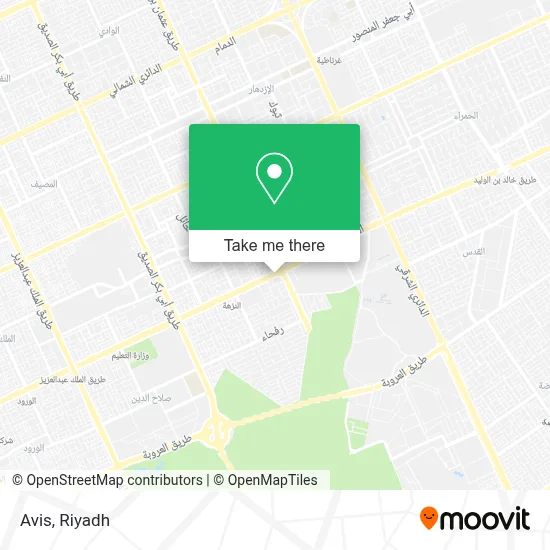 Avis map