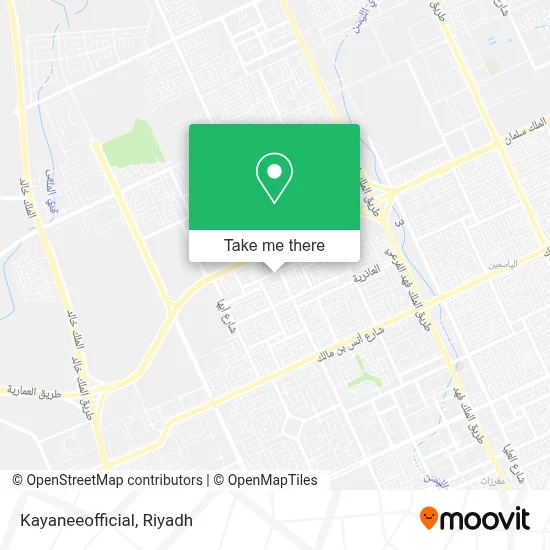 Kayaneeofficial map