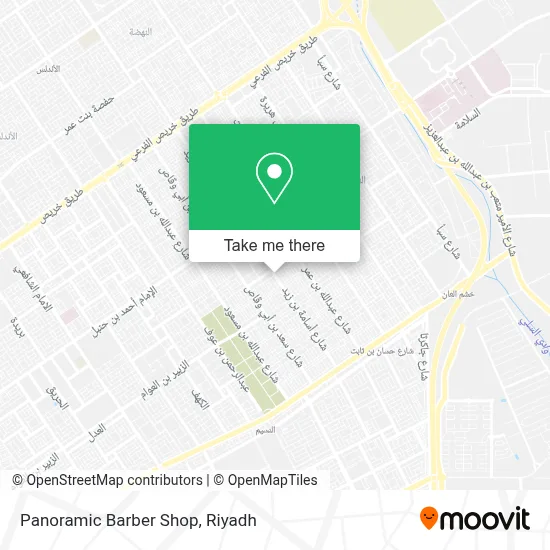Panoramic Barber Shop map