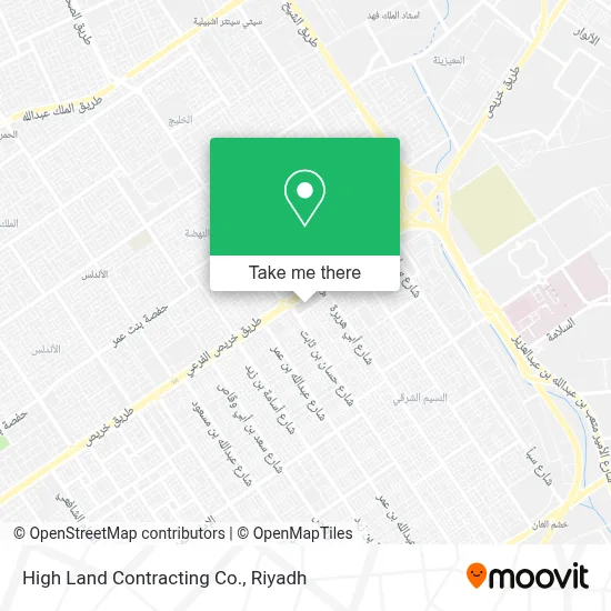 High Land Contracting Co. map