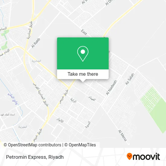Petromin Express map