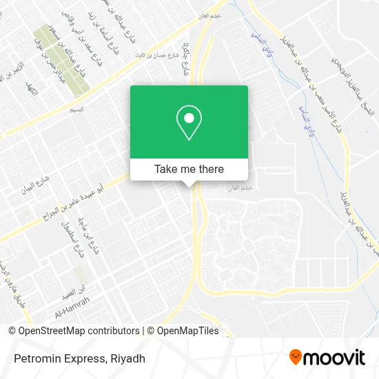 Petromin Express map