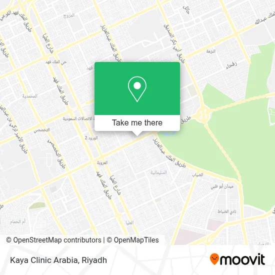 Kaya Clinic Arabia map