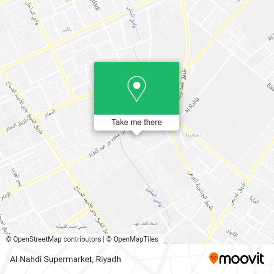 Al Nahdi Supermarket map