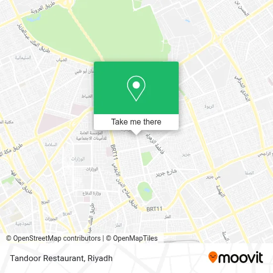 Tandoor Restaurant map
