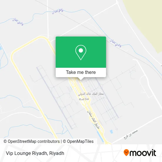 Vip Lounge Riyadh map