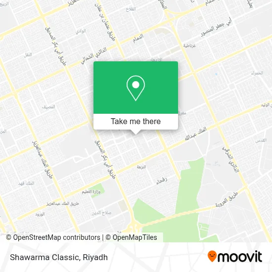 Shawarma Classic map