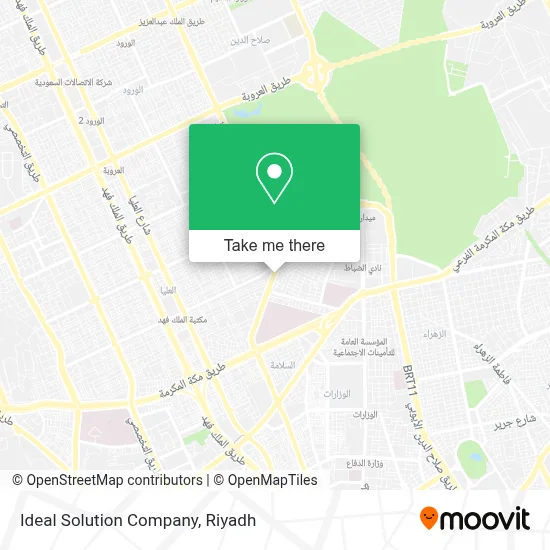 Ideal Solution Company map