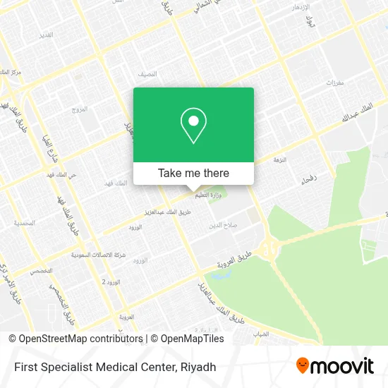 First Specialist Medical Center map