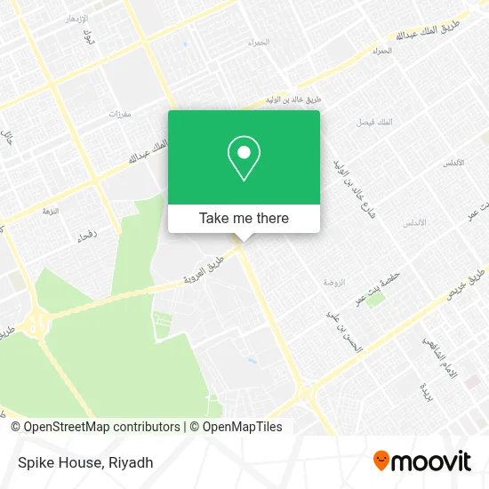 Spike House map