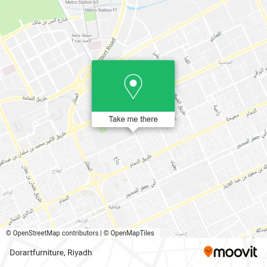 Dorartfurniture map