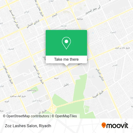 Zoz Lashes Salon map