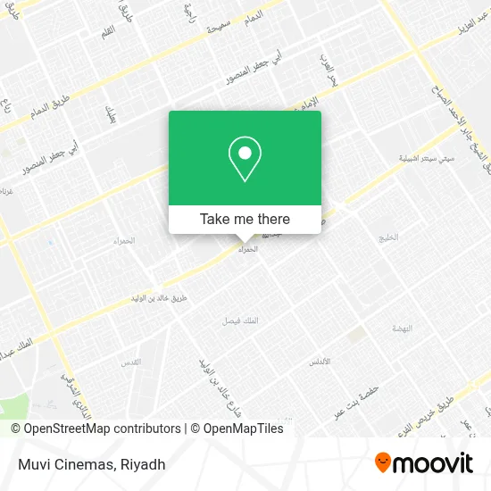 Muvi Cinemas map