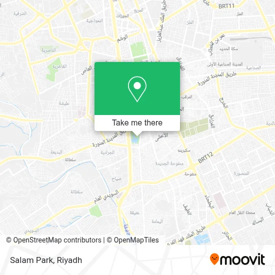 Salam Park map