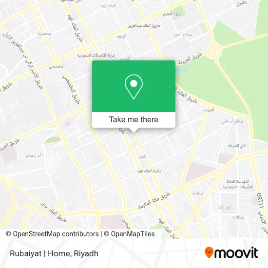 Rubaiyat | Home map