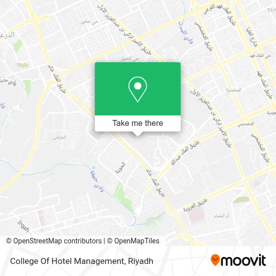 College Of Hotel Management map