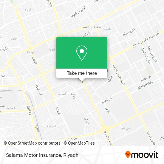 Salama Motor Insurance map