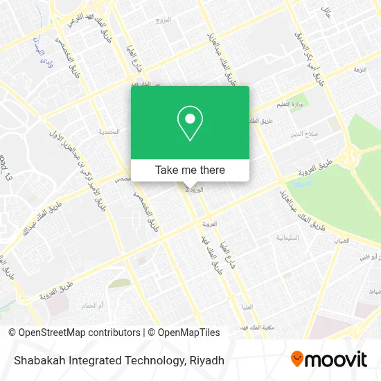 Shabakah Integrated Technology map