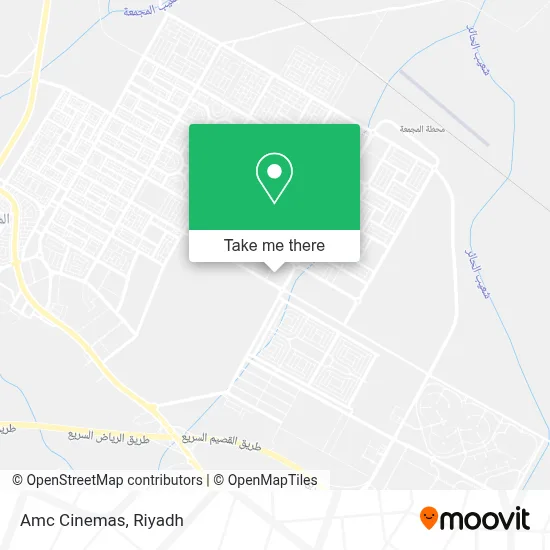 Amc Cinemas map