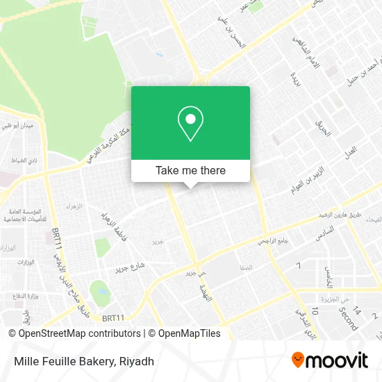 Mille Feuille Bakery map