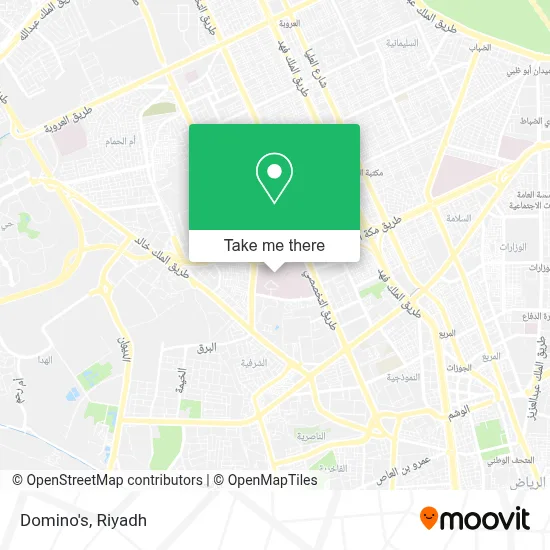 Domino's map