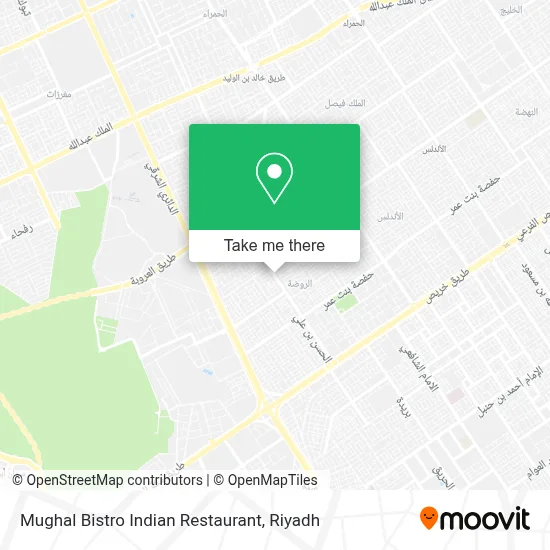 Mughal Bistro Indian Restaurant map