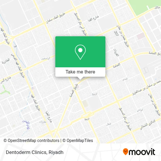 Dentoderm Clinics map