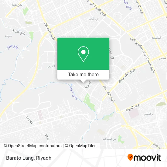 Barato Lang map