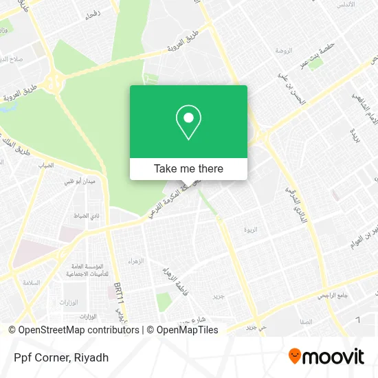 Ppf Corner map