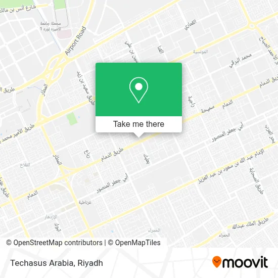 Techasus Arabia map
